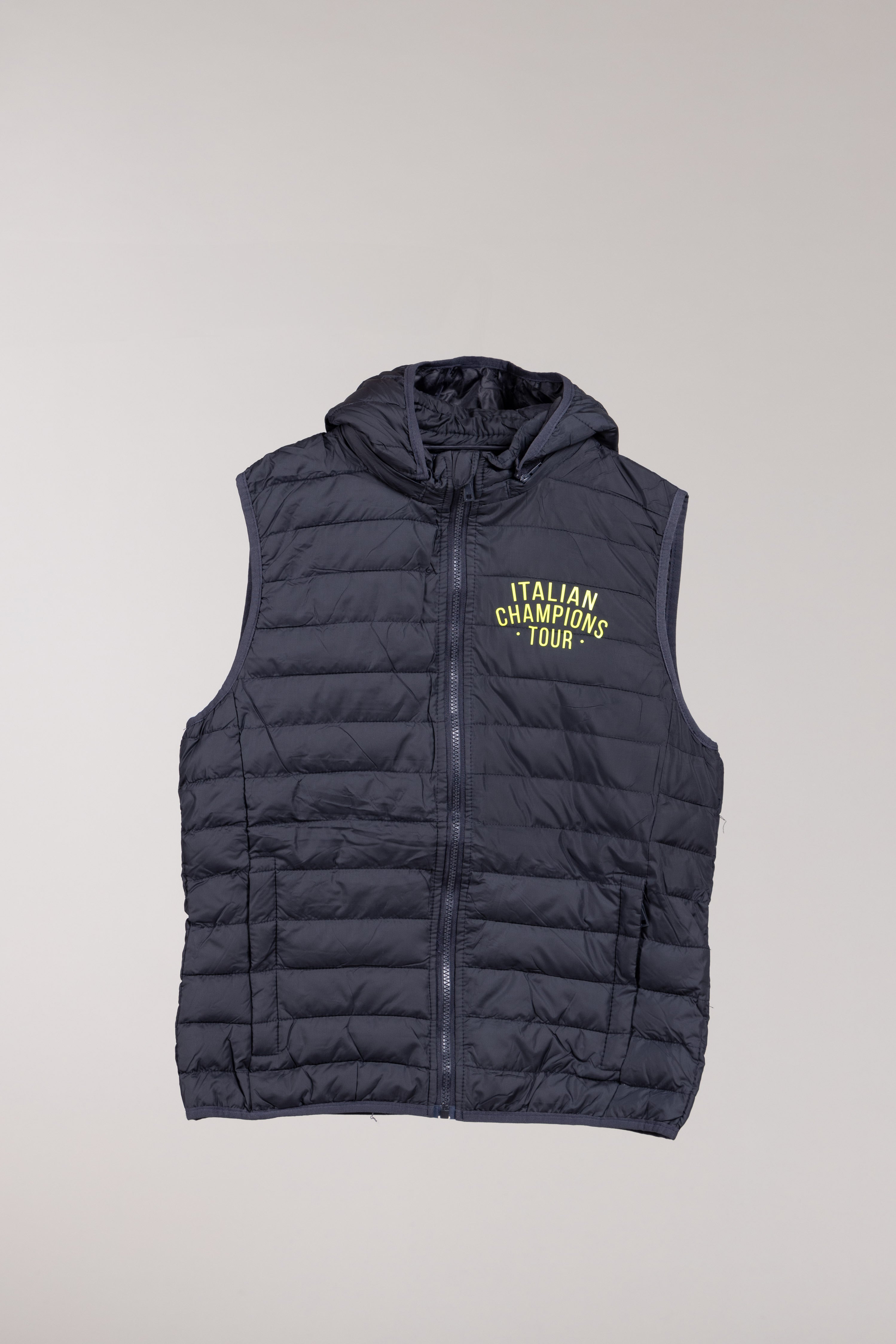 Gilet con cappuccio