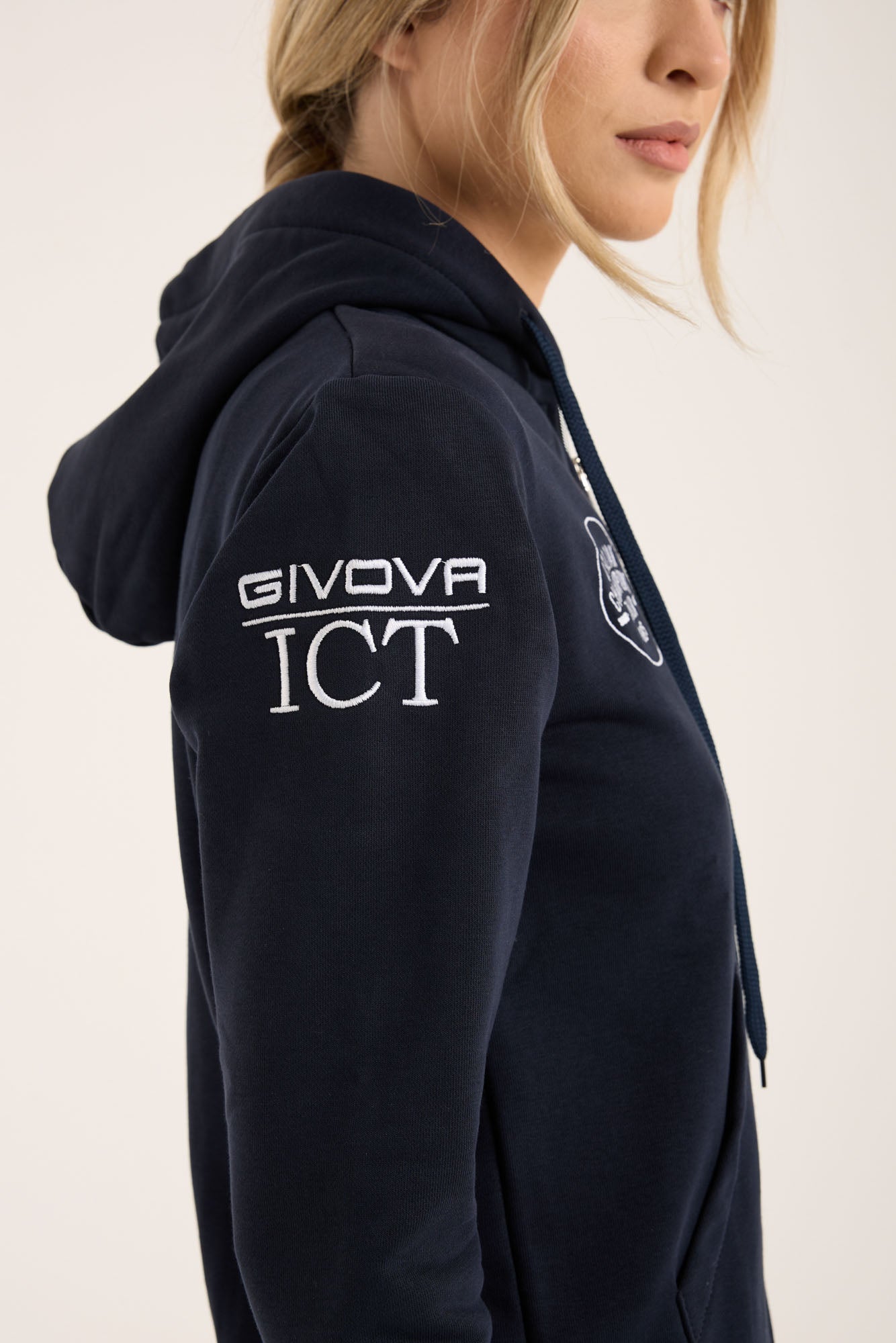 Felpa Donna Zip Hoodie ICT Toscana Tour 2026 – Edizione Limitata