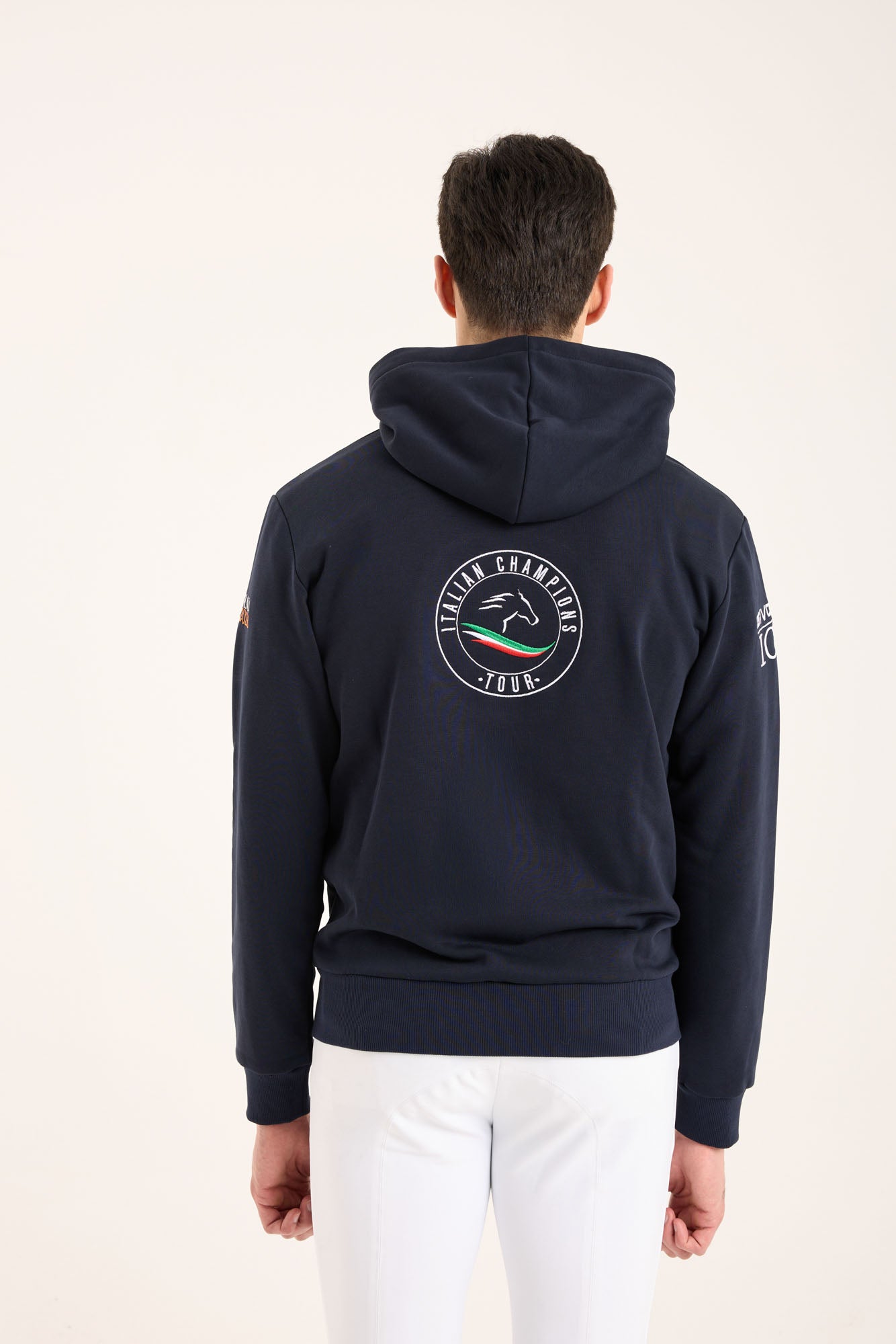 Felpa Uomo Zip Hoodie ICT Toscana Tour 2026 – Edizione Limitata